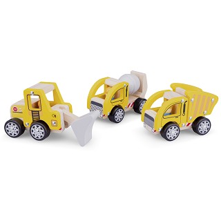 Construction vehicles set - 3 pieces